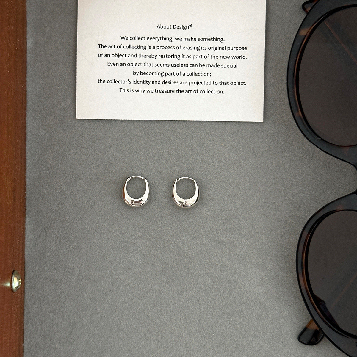 Classic Oval Huggie Earrings