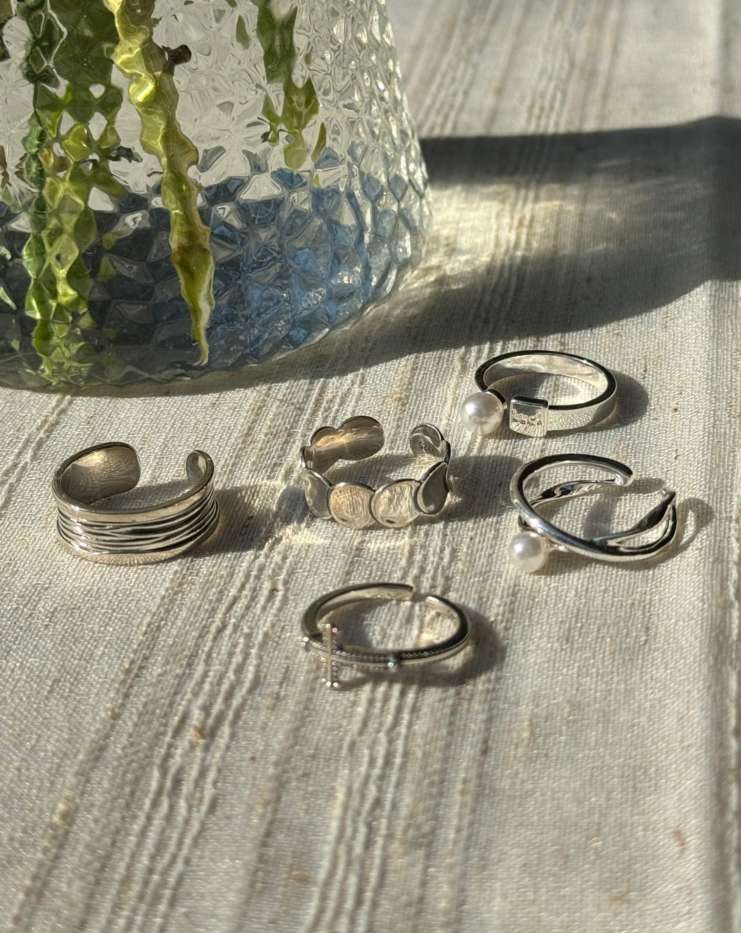 Unique S925 Sterling Silver Rings