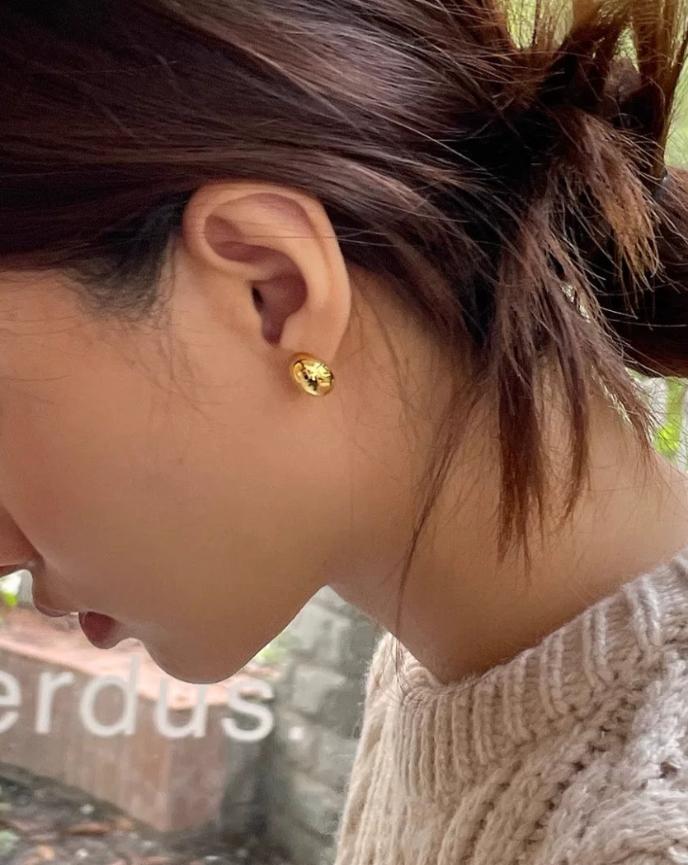 Bead Stud Earrings