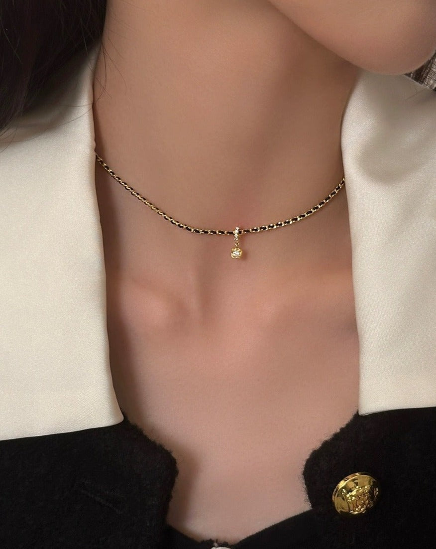 Luxury Gold Calvi Choker Necklace
