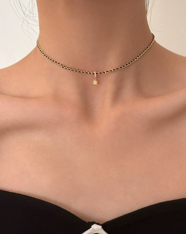 Luxury Gold Calvi Choker Necklaces