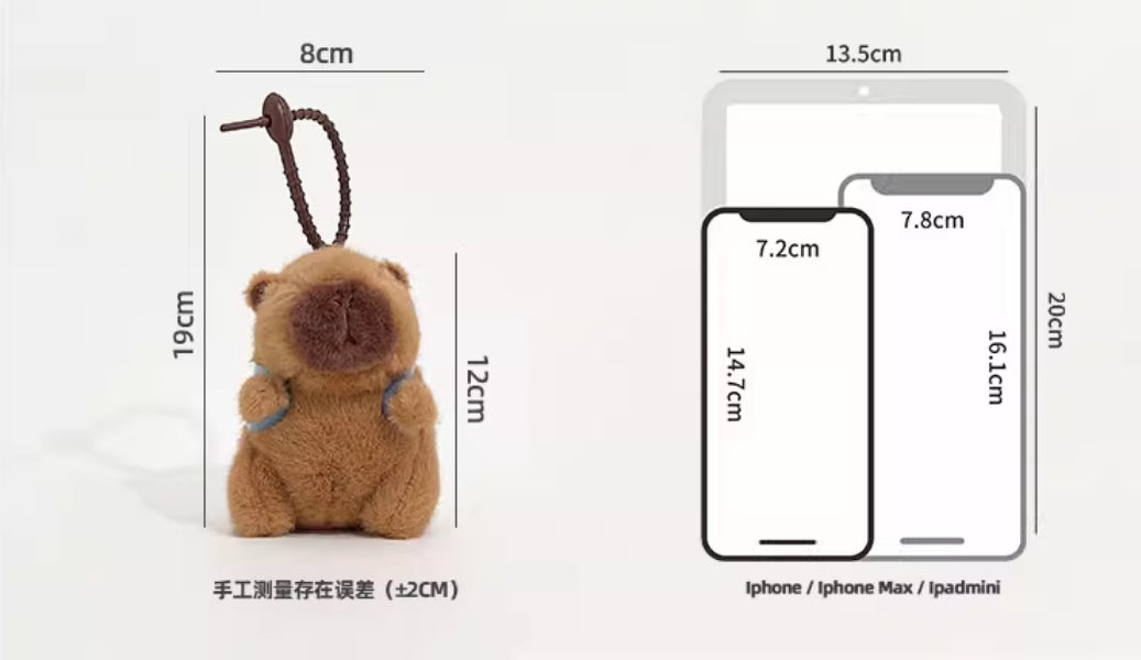 Oyster Backpack Capybara