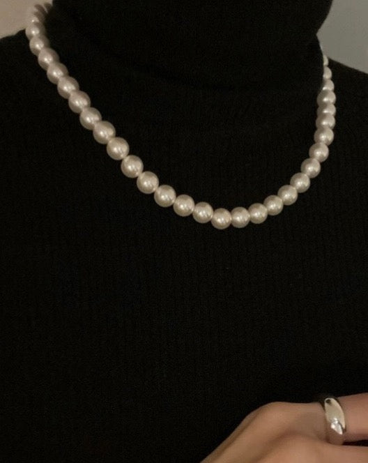 8mm pearl necklace for women