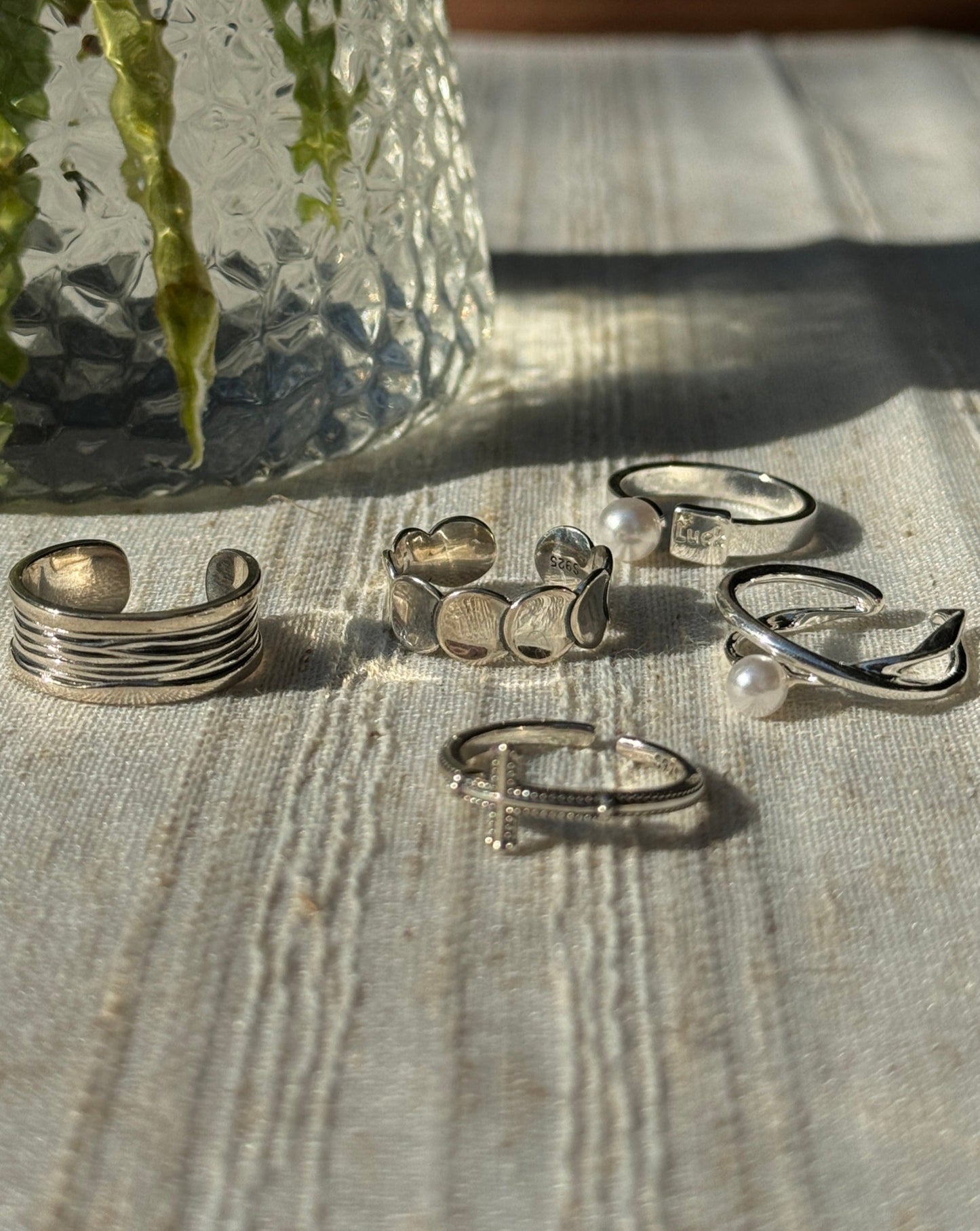 Unique S925 Sterling Silver Rings