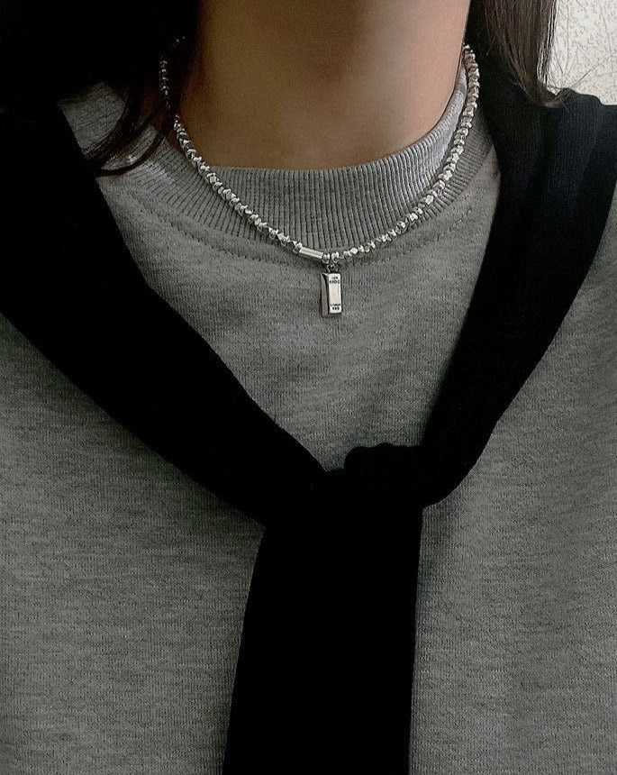 Classic Solid 925 Silver Necklace