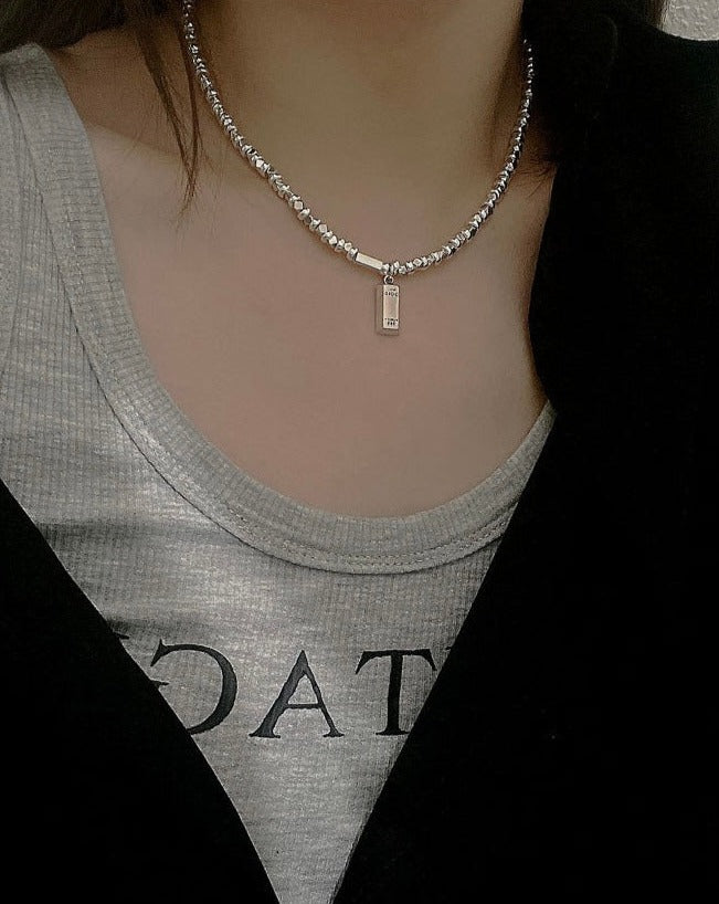 Classic Solid 925 Silver Necklace