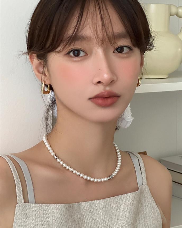 Star Hollow Square Hoop Earrings