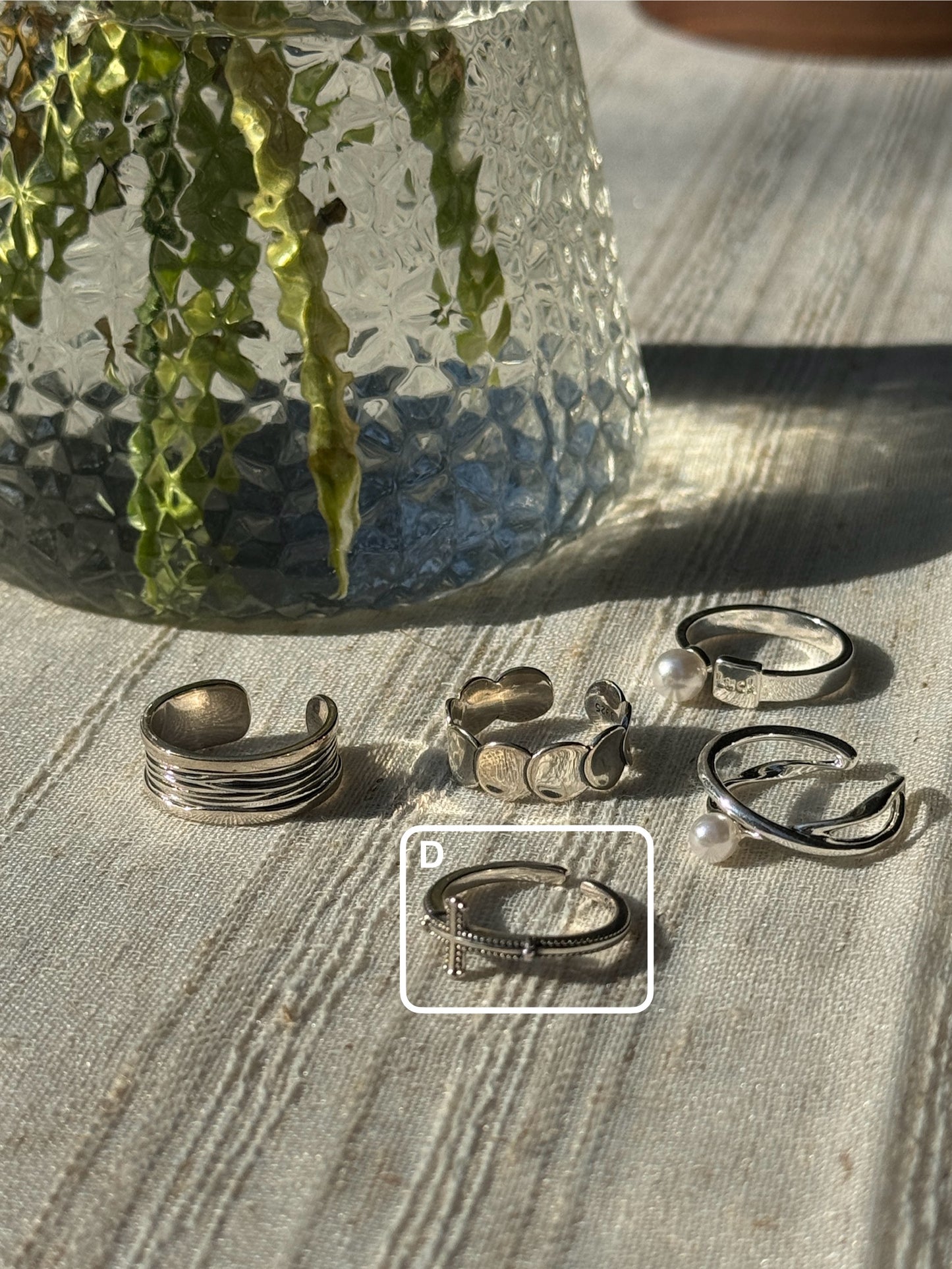 Unique S925 Sterling Silver Rings