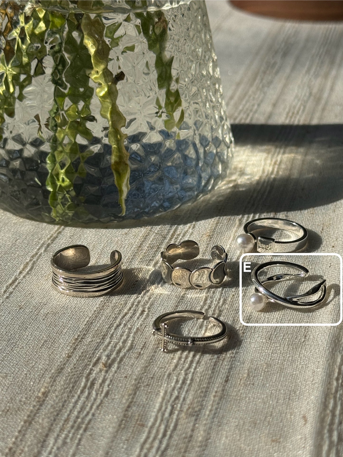 Unique S925 Sterling Silver Rings