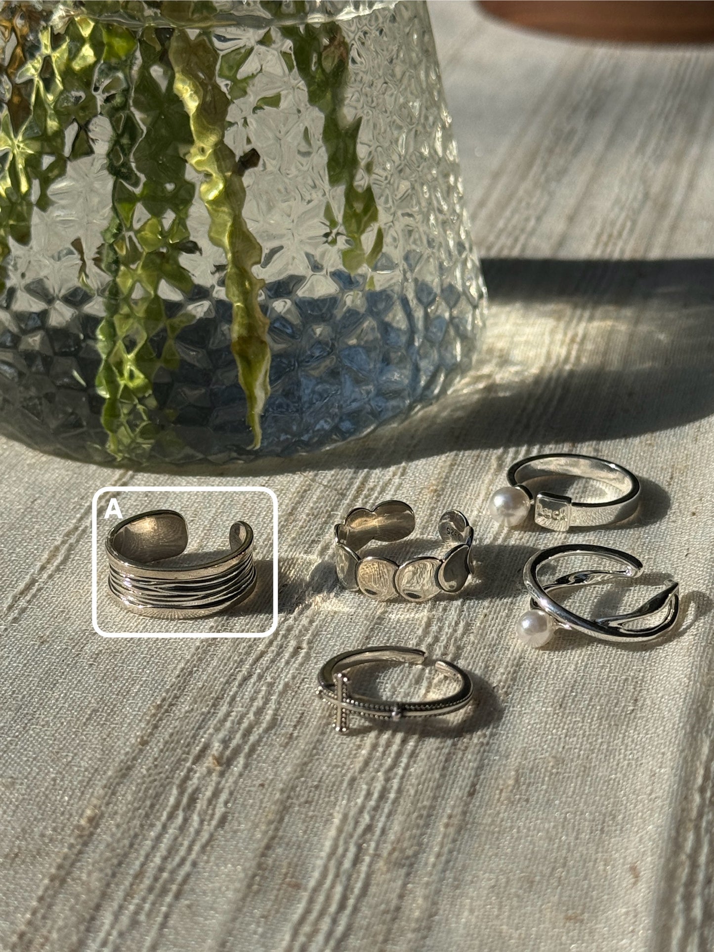 Unique S925 Sterling Silver Rings