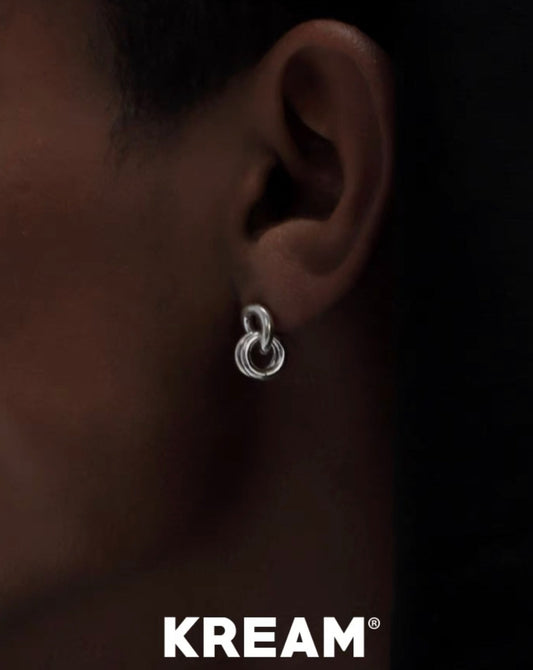 KREAM Minimalist Bright 925 Sterling Silver Earrings