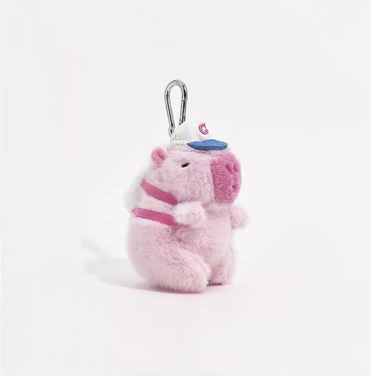 Tennis Backpack Pink Capybara